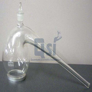 Flask Retort with Interchangeable Stopper